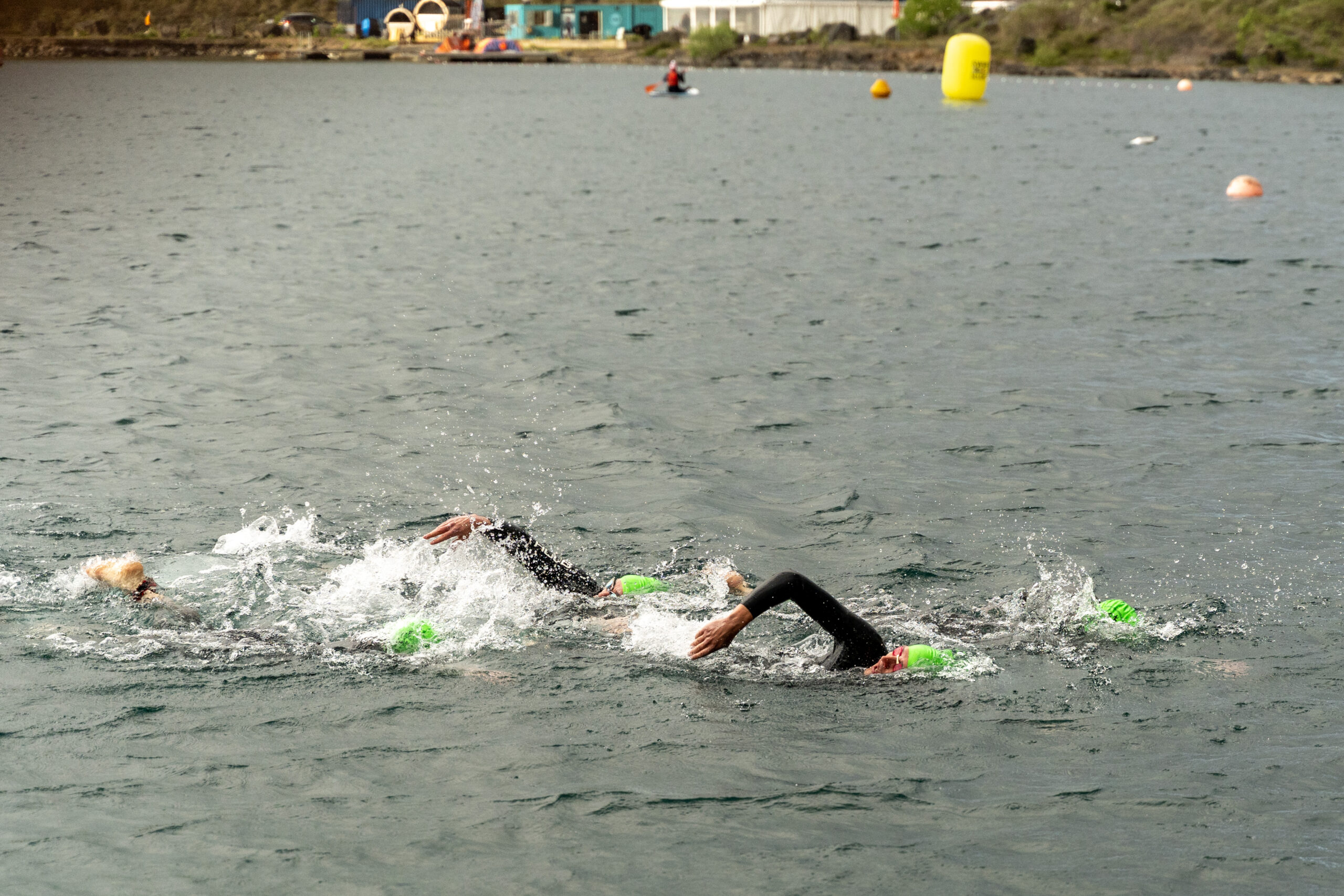 Race 1, the debut of The Lake Triathlon Series 2026. Picture: Carl Hewlett.