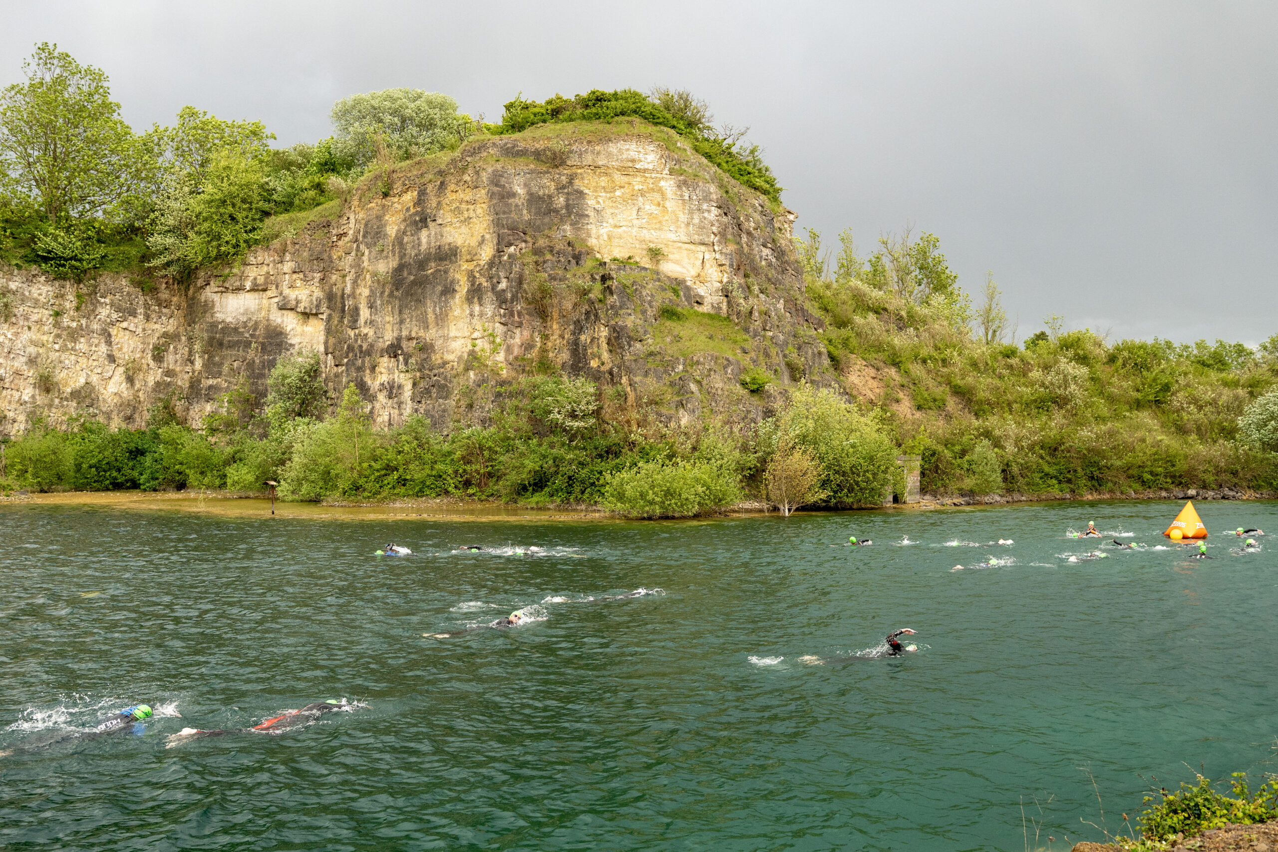 Race 1, the debut of The Lake Triathlon Series 2026. Picture: Carl Hewlett.