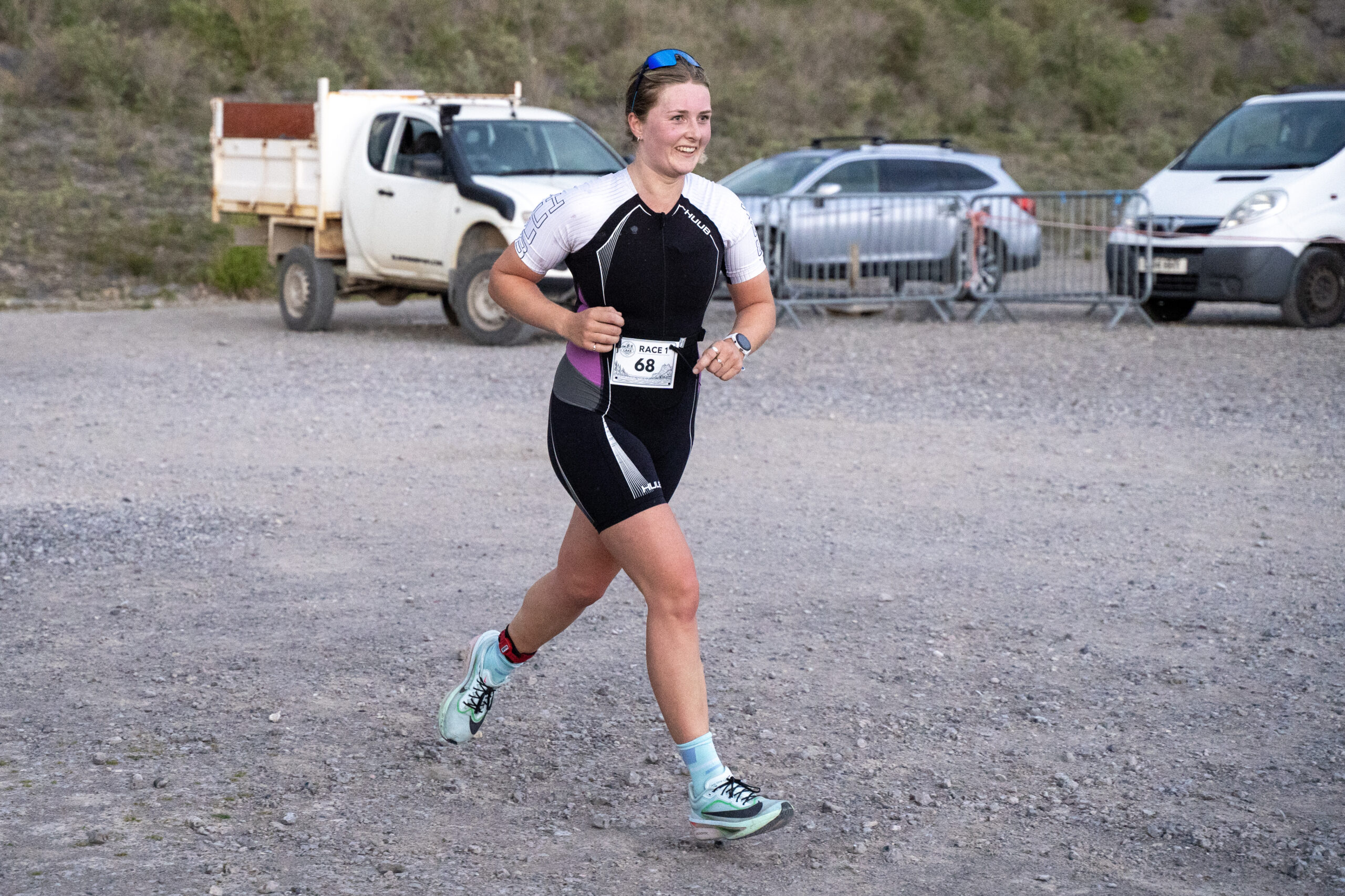 Race 1, the debut of The Lake Triathlon Series 2026. Picture: Carl Hewlett.