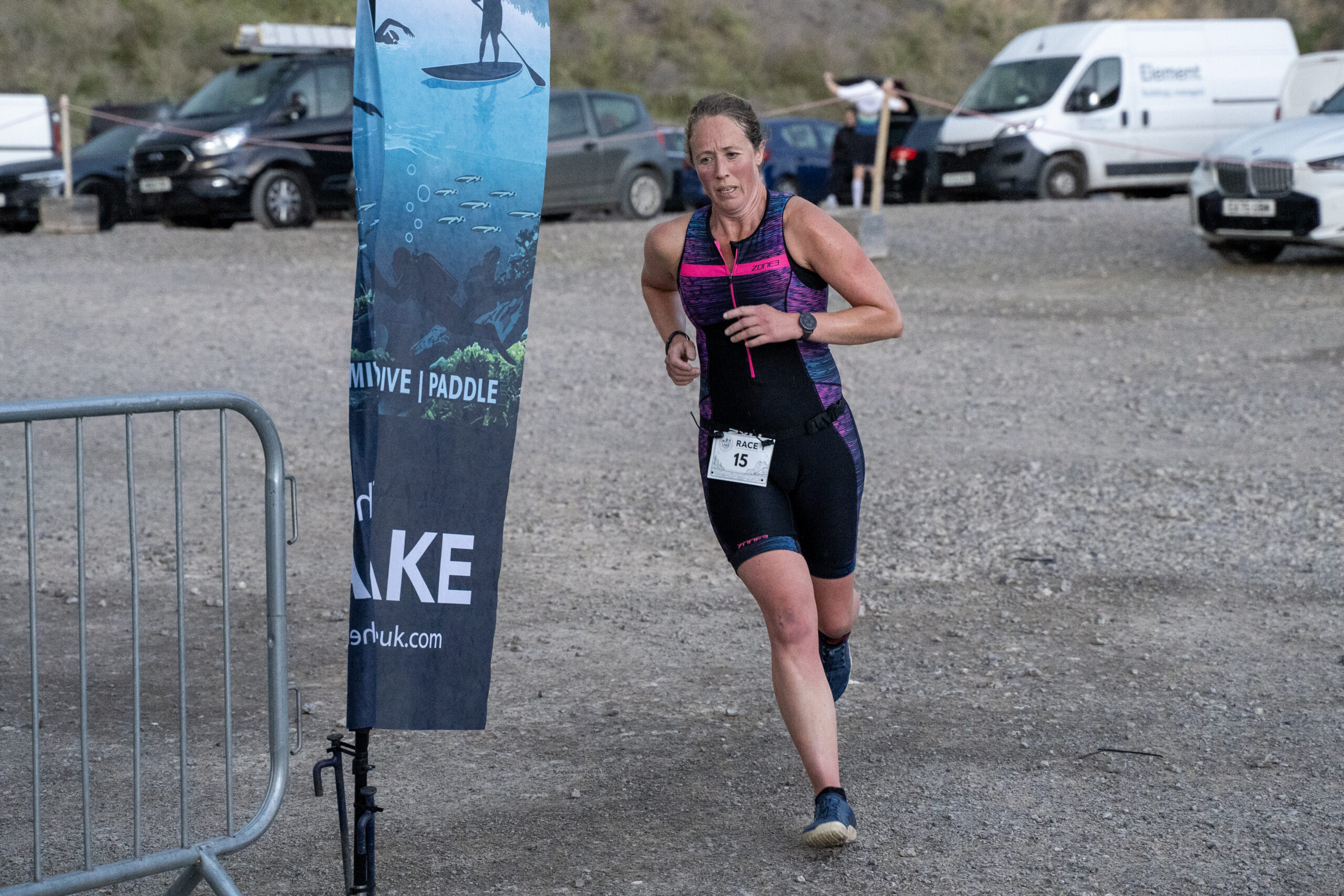 Race 1, the debut of The Lake Triathlon Series 2026. Picture: Carl Hewlett.