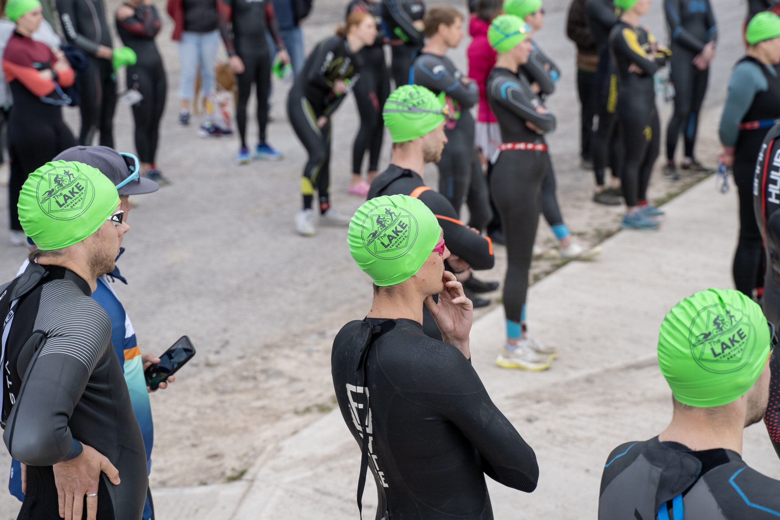 Race 1, the debut of The Lake Triathlon Series 2026. Picture: Carl Hewlett.